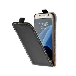 Vyklápacie flipové puzdro Flip Flexi Čierne – Huawei P20 Lite | Kryty na mobil Kryty na mobil | Vyklápacie flipové puzdro Flip Flexi Čierne – Huawei P20 Lite | Kryty na mobil
