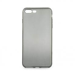 Kryty na mobil | Transparentný silikónový kryt Ultra Slim 0,3mm čierny – iPhone 7 plus/8 plus | Kryty na mobil