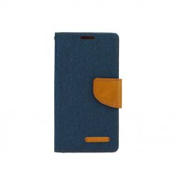Kryty na mobil | Puzdro Canvas Book case námornícka modrá – Xiaomi Redmi Note 5A Prime | Kryty na mobil