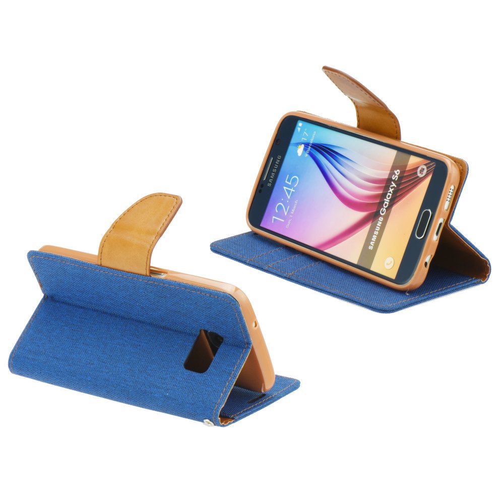 Puzdro Canvas Book case modré – Samsung Galaxy S9 | Kryty na mobil Kryty na mobil | Puzdro Canvas Book case modré – Samsung Galaxy S9 | Kryty na mobil