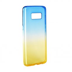 Kryty na mobil | Zadný kryt Forcell Ombre modro-zlatý – Samsung Galaxy S8 | Kryty na mobil