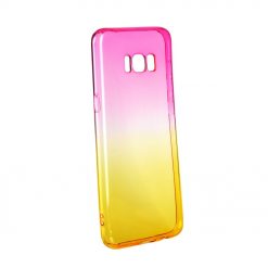 Kryty na mobil | Zadný kryt Forcell Ombre ružovo-zlatý – Samsung Galaxy S8 Plus | Kryty na mobil