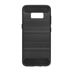 Kryty na mobil | Zadný kryt Forcell Carbon Čierny – Samsung Galaxy S9 | Kryty na mobil