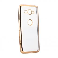 Kryty na mobil | Zadný kryt Electro Jelly Case zlatý – Sony Xperia XZ2 Compact | Kryty na mobil
