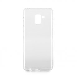 Kryty na mobil | Transparentný silikónový kryt Ultra Slim 0,3mm – Samsung Galaxy A8 2018 Plus | Kryty na mobil