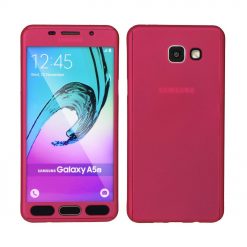 Puzdro 360 Full Body ružové + tvrdené sklo – Samsung Galaxy A5 2016 | Kryty na mobil Kryty na mobil | Puzdro 360 Full Body ružové + tvrdené sklo – Samsung Galaxy A5 2016 | Kryty na mobil