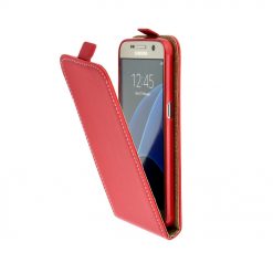 Vyklápacie flipové puzdro Flip Flexi červené – Samsung Galaxy A7 2017 | Kryty na mobil Kryty na mobil | Vyklápacie flipové puzdro Flip Flexi červené – Samsung Galaxy A7 2017 | Kryty na mobil