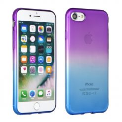 Kryty na mobil | Zadný kryt Forcell Ombre purpurovo-modrý – Samsung Galaxy A8 2018 Plus | Kryty na mobil