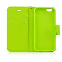 Peňaženkové puzdro Fancy Book modro-limetkové – iPhone 6/6S | Kryty na mobil Kryty na mobil | Peňaženkové puzdro Fancy Book modro-limetkové – iPhone 6/6S | Kryty na mobil