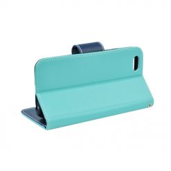 Peňaženkové puzdro Fancy Book mätovo-modré – iPhone 6/6S | Kryty na mobil Kryty na mobil | Peňaženkové puzdro Fancy Book mätovo-modré – iPhone 6/6S | Kryty na mobil