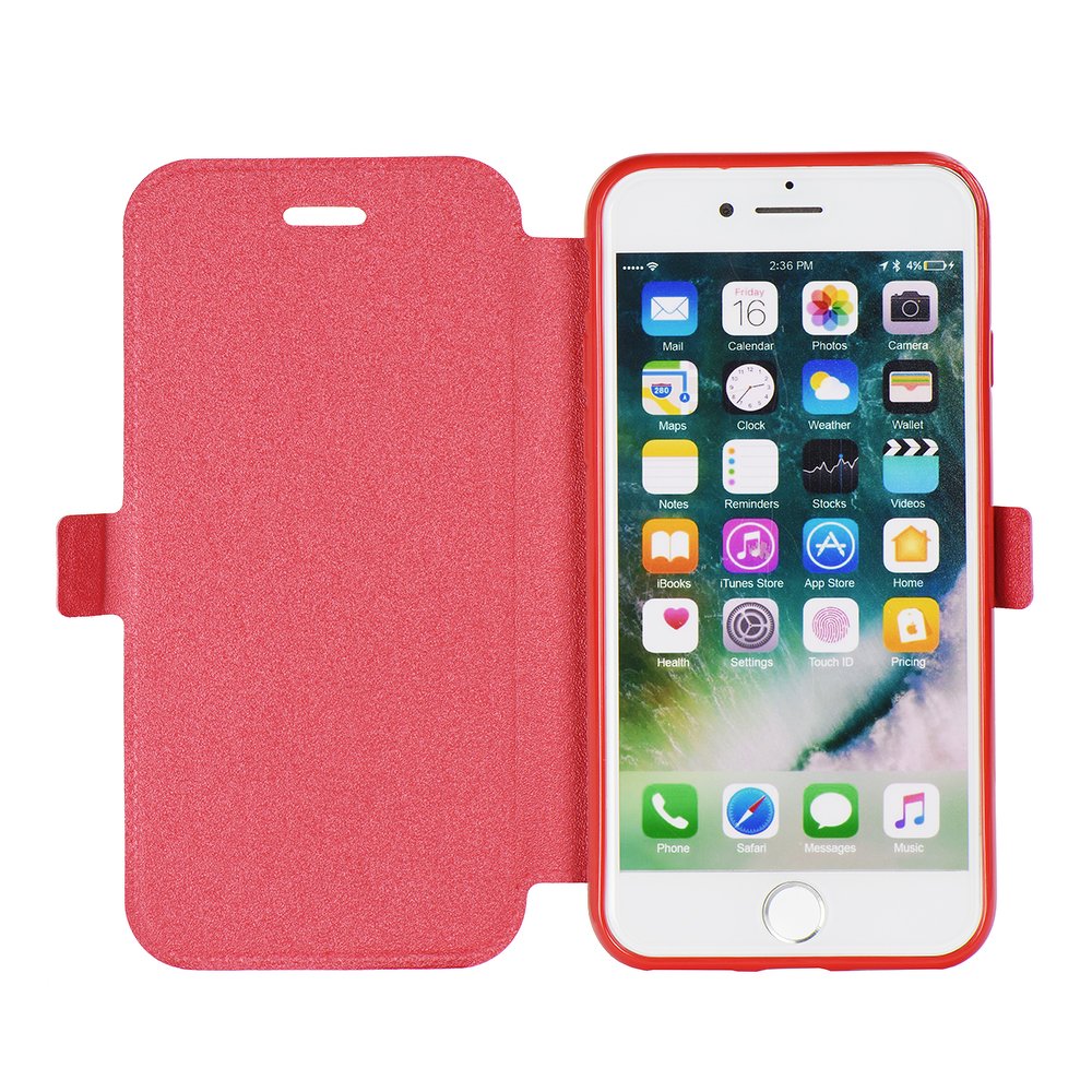 Puzdro Book Pocket Červené – iPhone 6/6S | Kryty na mobil Kryty na mobil | Puzdro Book Pocket Červené – iPhone 6/6S | Kryty na mobil