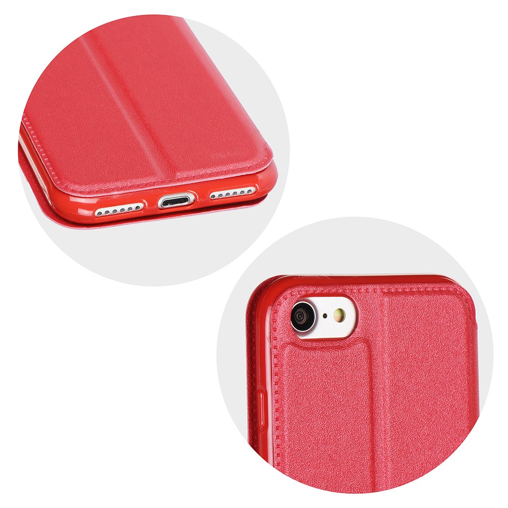 Puzdro Book Pocket Červené – iPhone 6/6S | Kryty na mobil Kryty na mobil | Puzdro Book Pocket Červené – iPhone 6/6S | Kryty na mobil