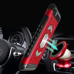 Kryty na mobil | Zadný kryt Forcell Magnet Červený – iPhone 6/6S | Kryty na mobil