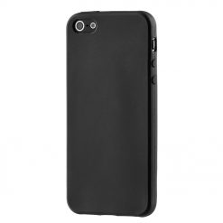 Kryty na mobil | Zadný kryt Soft Matt čierny – iPhone 5/5S/SE | Kryty na mobil