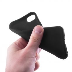 Kryty na mobil | Zadný kryt Soft Matt čierny – iPhone 5/5S/SE | Kryty na mobil