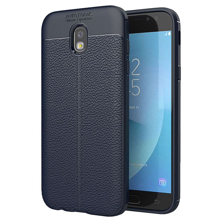 Zadný kryt litchi pattern modrý – Samsung Galaxy J5 2017 | Kryty na mobil Kryty na mobil | Zadný kryt litchi pattern modrý – Samsung Galaxy J5 2017 | Kryty na mobil