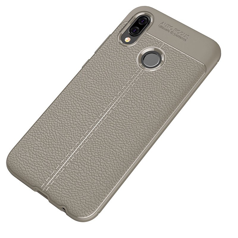 Zadný kryt litchi pattern sivý – Huawei P20 Lite | Kryty na mobil Kryty na mobil | Zadný kryt litchi pattern sivý – Huawei P20 Lite | Kryty na mobil