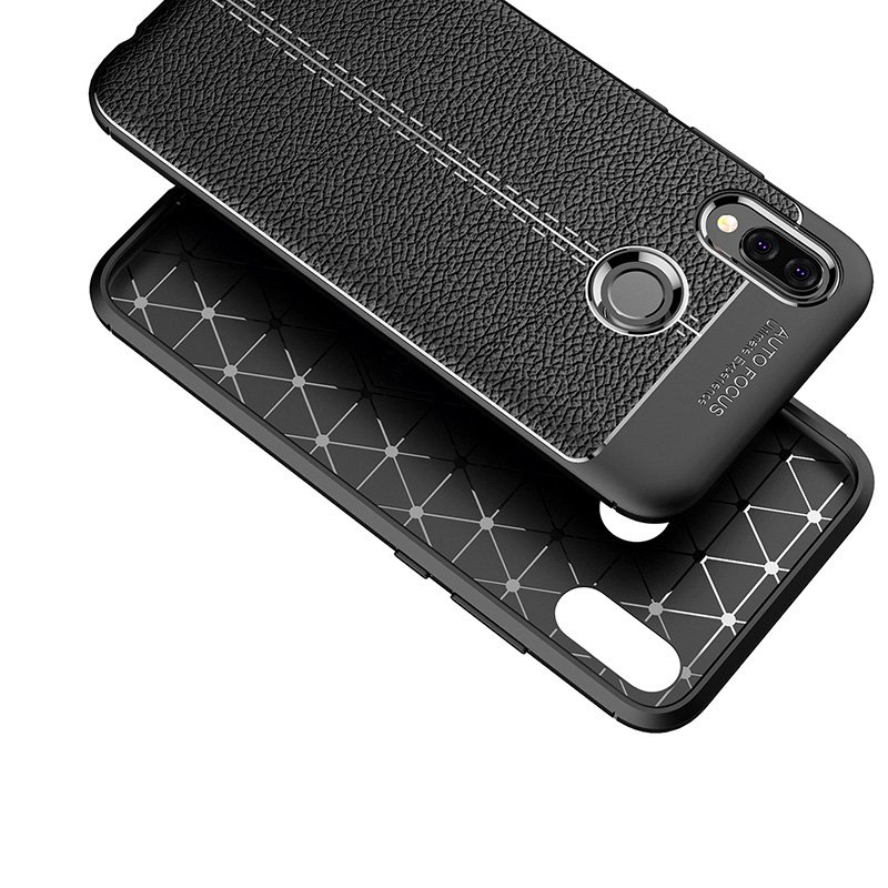Zadný kryt litchi pattern sivý – Huawei P20 Lite | Kryty na mobil Kryty na mobil | Zadný kryt litchi pattern sivý – Huawei P20 Lite | Kryty na mobil