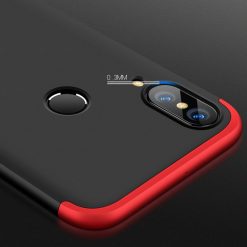 Kryty na mobil | Puzdro 360 Protection čierno-červené – Huawei P20 Lite | Kryty na mobil