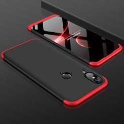 Kryty na mobil | Puzdro 360 Protection čierno-červené – Huawei P20 Lite | Kryty na mobil
