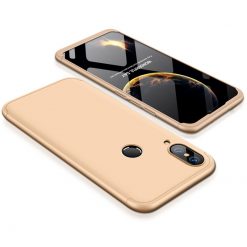 Kryty na mobil | Puzdro 360 Protection zlaté – Huawei P20 Lite | Kryty na mobil