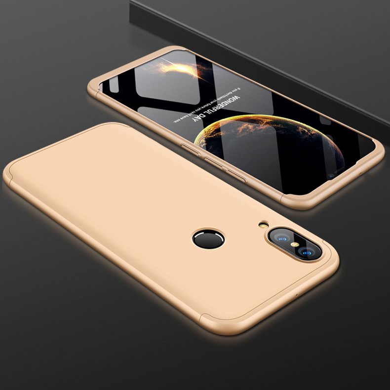 Puzdro 360 Protection zlaté – Huawei P20 Lite | Kryty na mobil Kryty na mobil | Puzdro 360 Protection zlaté – Huawei P20 Lite | Kryty na mobil