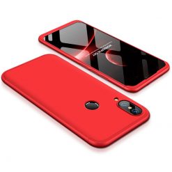 Kryty na mobil | Puzdro 360 Protection červené – Huawei P20 Lite | Kryty na mobil