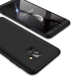 Puzdro 360 Protection čierne – Samsung Galaxy A8 2018