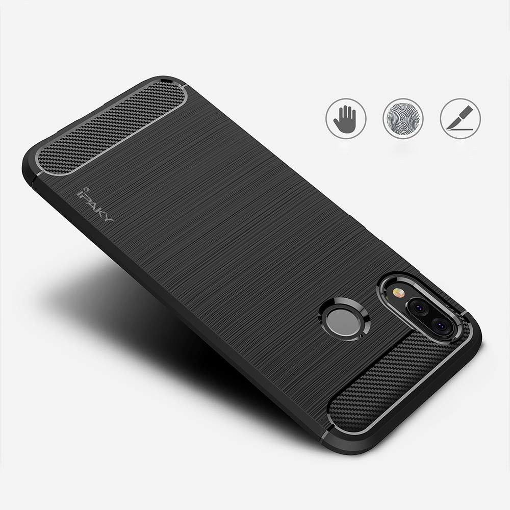 Zadný kryt iPaky Slim Carbon čierny – Huawei P20 Lite | Kryty na mobil Kryty na mobil | Zadný kryt iPaky Slim Carbon čierny – Huawei P20 Lite | Kryty na mobil