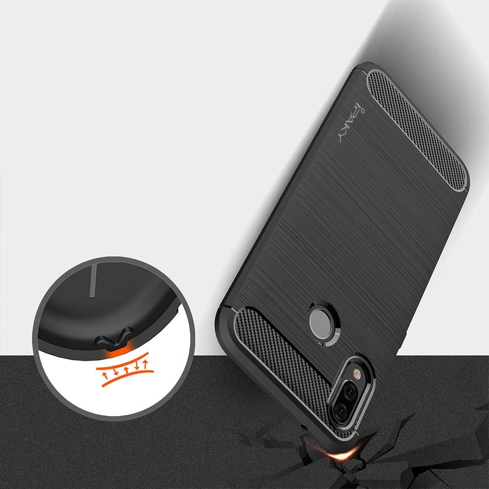 Zadný kryt iPaky Slim Carbon čierny – Huawei P20 Lite | Kryty na mobil Kryty na mobil | Zadný kryt iPaky Slim Carbon čierny – Huawei P20 Lite | Kryty na mobil