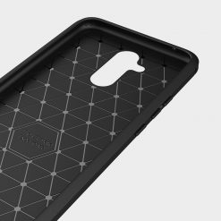 Kryty na mobil | Pevný kryt Carbon čierny – Huawei Mate 20 lite | Kryty na mobil