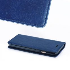 Kryty na mobil | Knižkové puzdro Magnet Book modré – Apple iPhone 5 / 5S / SE | Kryty na mobil