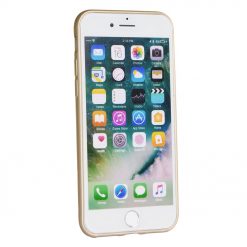 Kryty na mobil | Pružný plastový kryt Jelly Case Flash matný zlatý – iPhone 5/5S/SE | Kryty na mobil