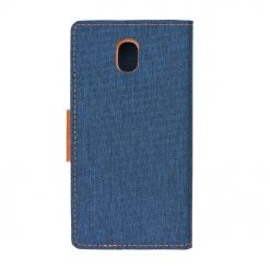 Peňaženkové puzdro Canvas Book námornícka modrá – Samsung Galaxy J5 2017 | Kryty na mobil Kryty na mobil | Peňaženkové puzdro Canvas Book námornícka modrá – Samsung Galaxy J5 2017 | Kryty na mobil