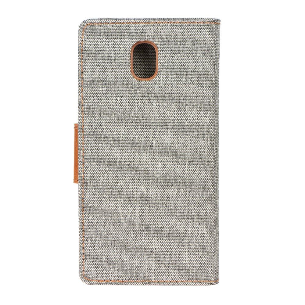 Peňaženkové puzdro Canvas Book sivé – Samsung Galaxy J5 2017 | Kryty na mobil Kryty na mobil | Peňaženkové puzdro Canvas Book sivé – Samsung Galaxy J5 2017 | Kryty na mobil
