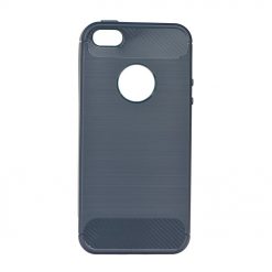 Kryty na mobil | Zadný kryt Forcell Carbon Grafit – iPhone 5/5S/SE | Kryty na mobil