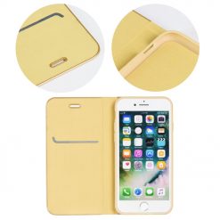 Knižkové puzdro Luna Book zlaté – iPhone 6/6S | Kryty na mobil Kryty na mobil | Knižkové puzdro Luna Book zlaté – iPhone 6/6S | Kryty na mobil