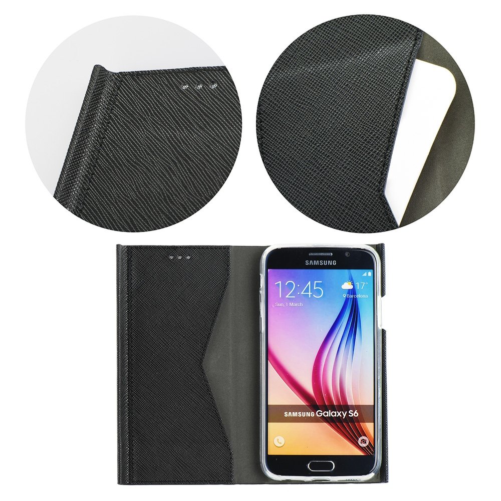 Knižkové puzdro Forcell Bravo Book čierne – iPhone 5/5S/SE | Kryty na mobil Kryty na mobil | Knižkové puzdro Forcell Bravo Book čierne – iPhone 5/5S/SE | Kryty na mobil