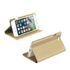 Knižkové puzdro Forcell Bravo Book zlaté – iPhone 6/6S | Kryty na mobil Kryty na mobil | Knižkové puzdro Forcell Bravo Book zlaté – iPhone 6/6S | Kryty na mobil