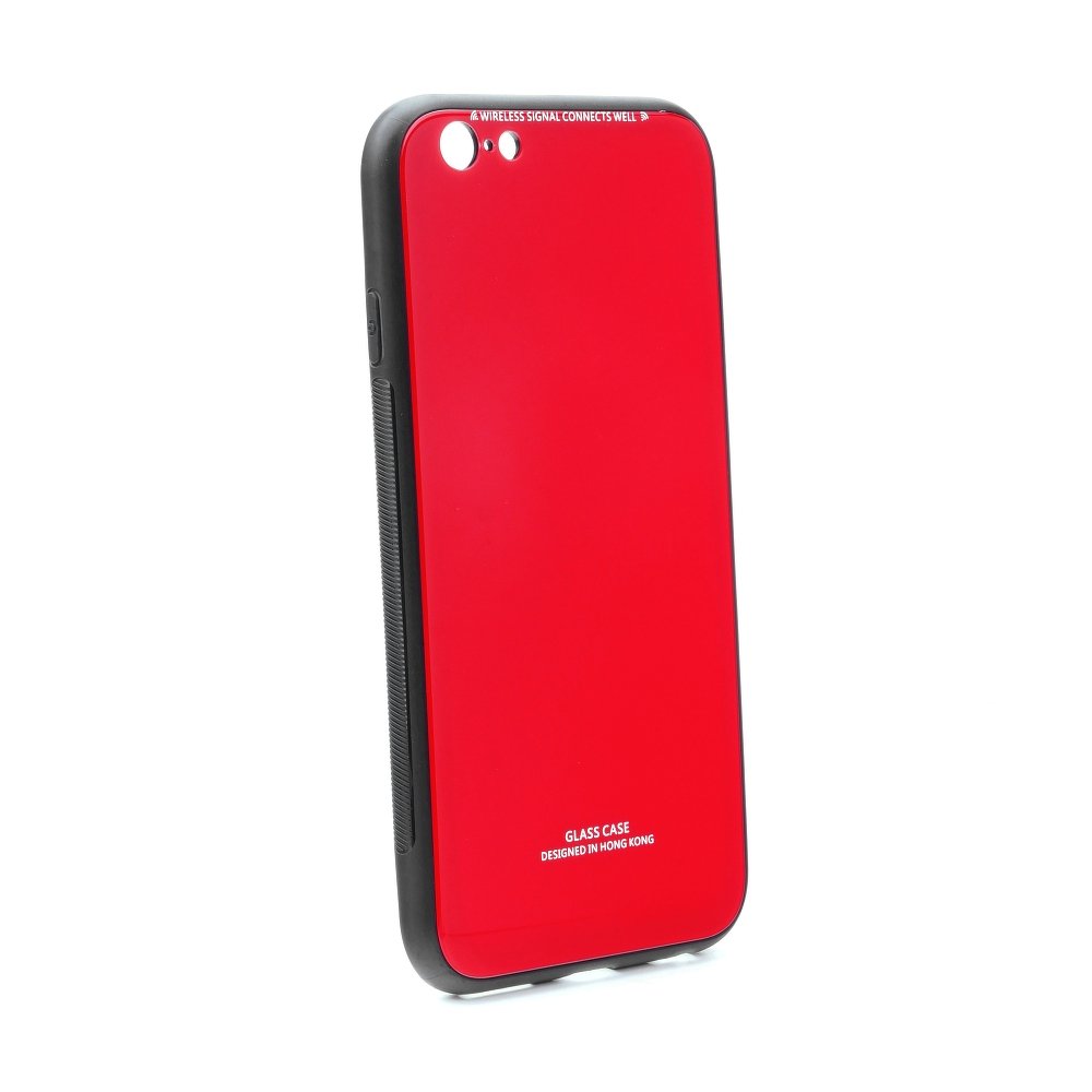 Sklenený kryt Glass Case červený – iPhone 6/6S | Kryty na mobil Kryty na mobil | Sklenený kryt Glass Case červený – iPhone 6/6S | Kryty na mobil