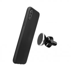 Kryty na mobil | Silikónový kryt Soft case Magnet čierny – Huawei Mate 20 Lite | Kryty na mobil