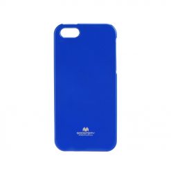 Kryty na mobil | Gumený kryt Jelly Mercury modrý – iPhone 5/5S/SE | Kryty na mobil