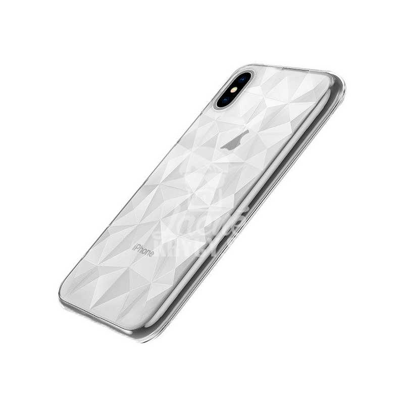 Silikónový kryt Prism transparentný – iPhone X / XS | Kryty na mobil Kryty na mobil | Silikónový kryt Prism transparentný – iPhone X / XS | Kryty na mobil