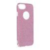 Kryty na mobil | Ligotavý Kryt Forcell Shining transparentno-modrý – iPhone 7 / 8 | Kryty na mobil
