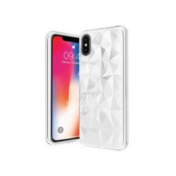 Kryty na mobil | Silikónový kryt Prism biely – iPhone X / XS | Kryty na mobil
