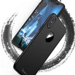 Puzdro iPaky 360 Protection Full Body čierne + Tvrdené sklo – iPhone 8 | Kryty na mobil Kryty na mobil | Puzdro iPaky 360 Protection Full Body čierne + Tvrdené sklo – iPhone 8 | Kryty na mobil