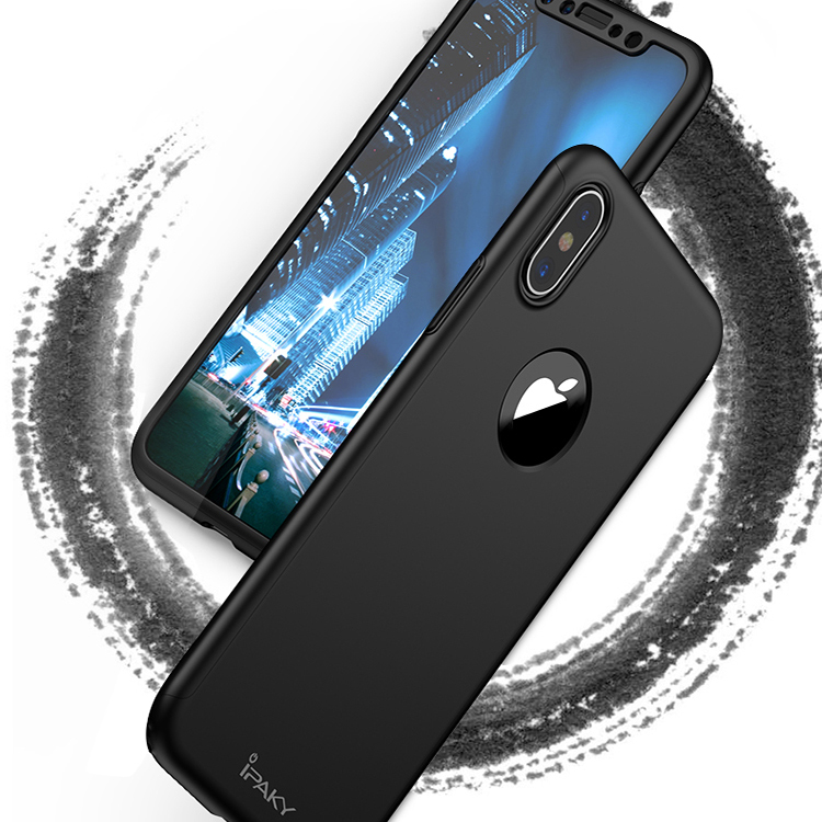 Puzdro iPaky 360 Protection Full Body čierne + Tvrdené sklo – iPhone 8 | Kryty na mobil Kryty na mobil | Puzdro iPaky 360 Protection Full Body čierne + Tvrdené sklo – iPhone 8 | Kryty na mobil