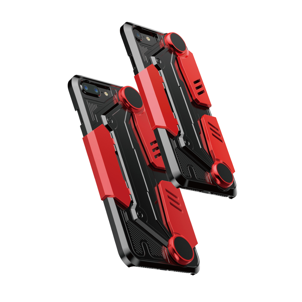 Hráčský kryt Baseus Gamer červeno-čierny – iPhone 7 / 8 | Kryty na mobil Kryty na mobil | Hráčský kryt Baseus Gamer červeno-čierny – iPhone 7 / 8 | Kryty na mobil