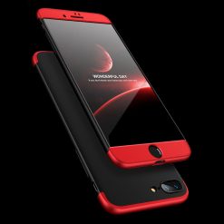 Kryty na mobil | Puzdro 360 Protection čierno-červené – iPhone 7 / 8 | Kryty na mobil