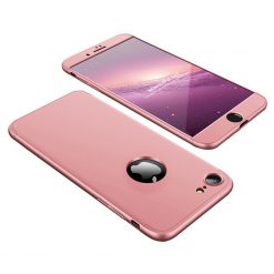 Kryty na mobil | Puzdro 360 Protection ružové – iPhone 7 / 8 | Kryty na mobil